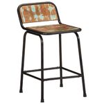 Casa si Gradina - Mobilier - Scaune si fotolii - Scaune - Scaune de bar 4 buc 46x35,5x70 cm lemn masiv recuperat - Infinity.ro