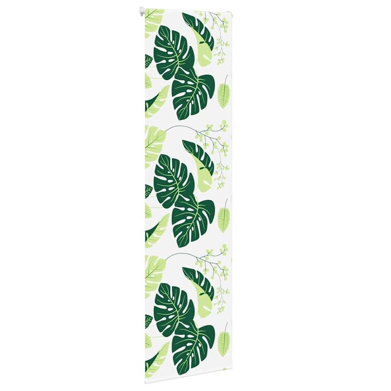 Casa si Gradina - Textile si covoare - Rulouri si jaluzele - Jaluzela de dus 60x240 cm latime material 56 cm, frunze verzi - Infinity.ro
