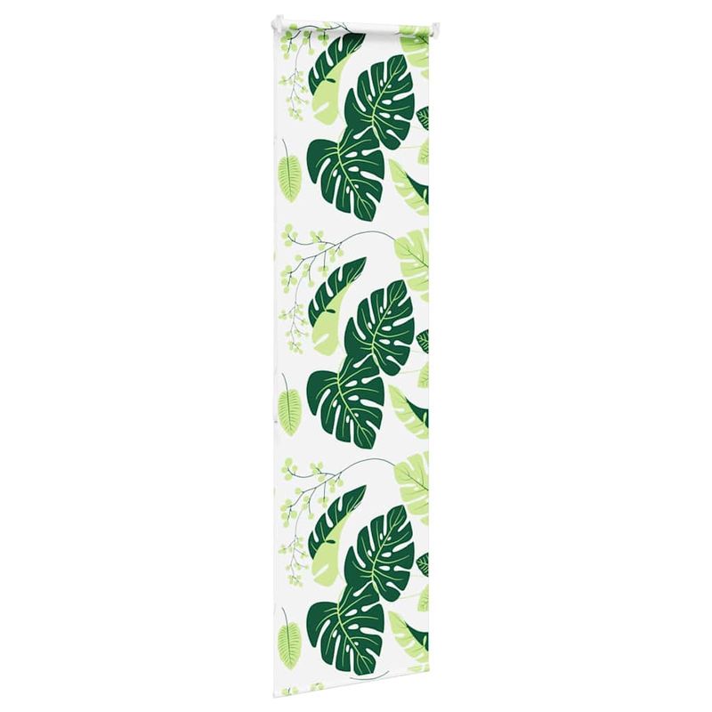 Casa si Gradina - Textile si covoare - Rulouri si jaluzele - Jaluzela de dus 60x240 cm latime material 56 cm, frunze verzi - Infinity.ro