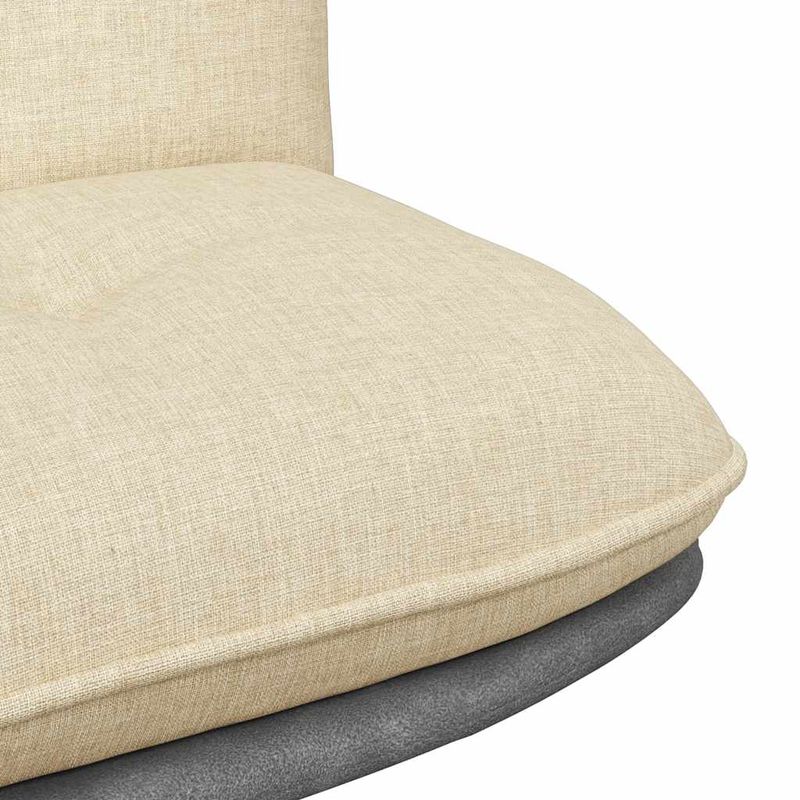 Casa si Gradina - Mobilier - Scaune si fotolii - Scaune - Scaun de birou pivotant, crem, material textil - Infinity.ro