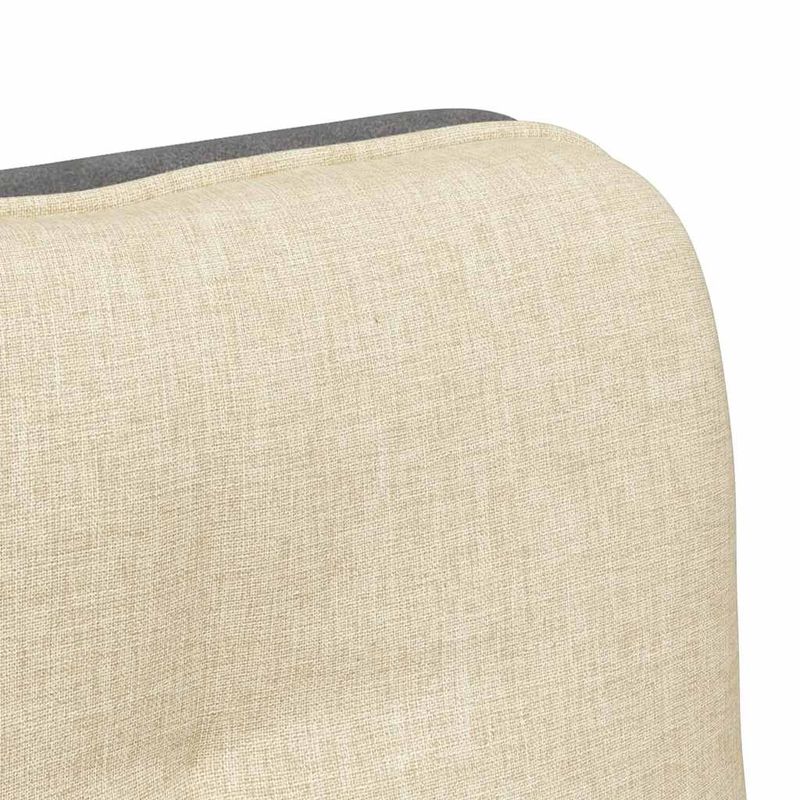 Casa si Gradina - Mobilier - Scaune si fotolii - Scaune - Scaun de birou pivotant, crem, material textil - Infinity.ro