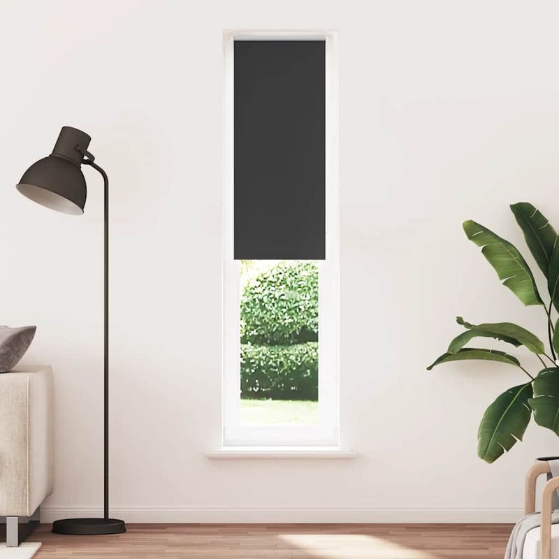 Casa si Gradina - Textile si covoare - Rulouri si jaluzele - Jaluza cu role opace negru 40x210 cm latime material 35,7 cm - Infinity.ro