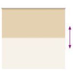 Casa si Gradina - Textile si covoare - Rulouri si jaluzele - Jaluza cu role opace bej 145x130 cm Latime material 141,6 cm - Infinity.ro