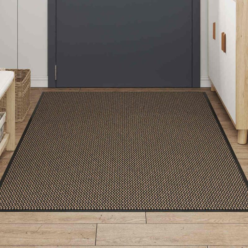 Casa si Gradina - Textile si covoare - Covoare - Covorase intrare - Pres maro 115x200 cm - Infinity.ro