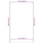 Casa si Gradina - Textile si covoare - Covoare - Covorase intrare - Pres maro 115x200 cm - Infinity.ro