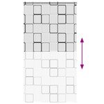 Casa si Gradina - Textile si covoare - Rulouri si jaluzele - Jaluza cu role de dus cu caseta 120x240cm latime material 116cm, pătrat - Infinity.ro