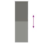 Casa si Gradina - Textile si covoare - Rulouri si jaluzele - Jaluza cu role opace gri 50x150 cm latime material 45,7 cm - Infinity.ro