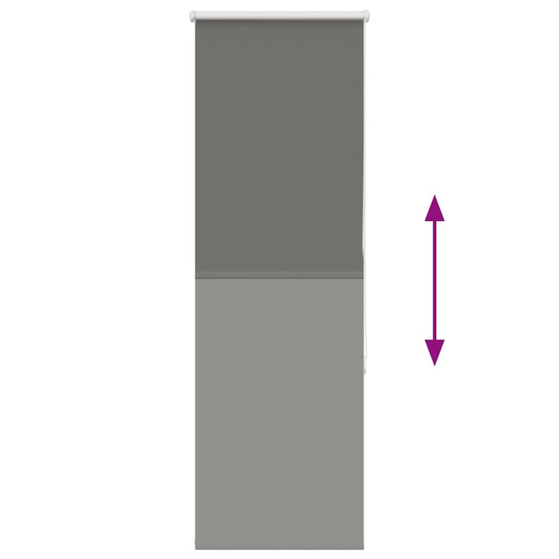 Casa si Gradina - Textile si covoare - Rulouri si jaluzele - Jaluza cu role opace gri 50x150 cm latime material 45,7 cm - Infinity.ro