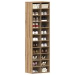 Casa si Gradina - Mobilier - Organizare si depozitare - Organizator incaltaminte - Dulap Pantofi Artisan Stejar 54x34x183 cm Lemn prelucrat - Infinity.ro