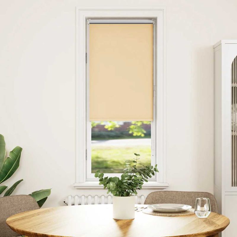 Casa si Gradina - Textile si covoare - Rulouri si jaluzele - Jaluza cu role opace bej 60x175 cm latime material 55,7 cm - Infinity.ro