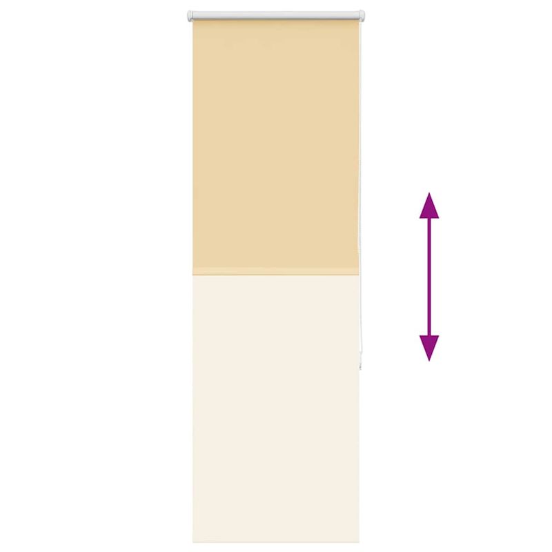 Casa si Gradina - Textile si covoare - Rulouri si jaluzele - Jaluza cu role opace bej 60x175 cm latime material 55,7 cm - Infinity.ro