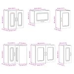 Casa si Gradina - Mobilier - Comode si corpuri - Corpuri bucatarie - Set de dulapuri de bucatarie 11 piese „Lucca” lemn Sonoma gri - Infinity.ro