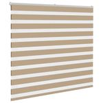 Casa si Gradina - Textile si covoare - Rulouri si jaluzele - Jaluzea tip zebra 160x100 cm latime tesatura 155,9 cm poliester, sand brown - Infinity.ro