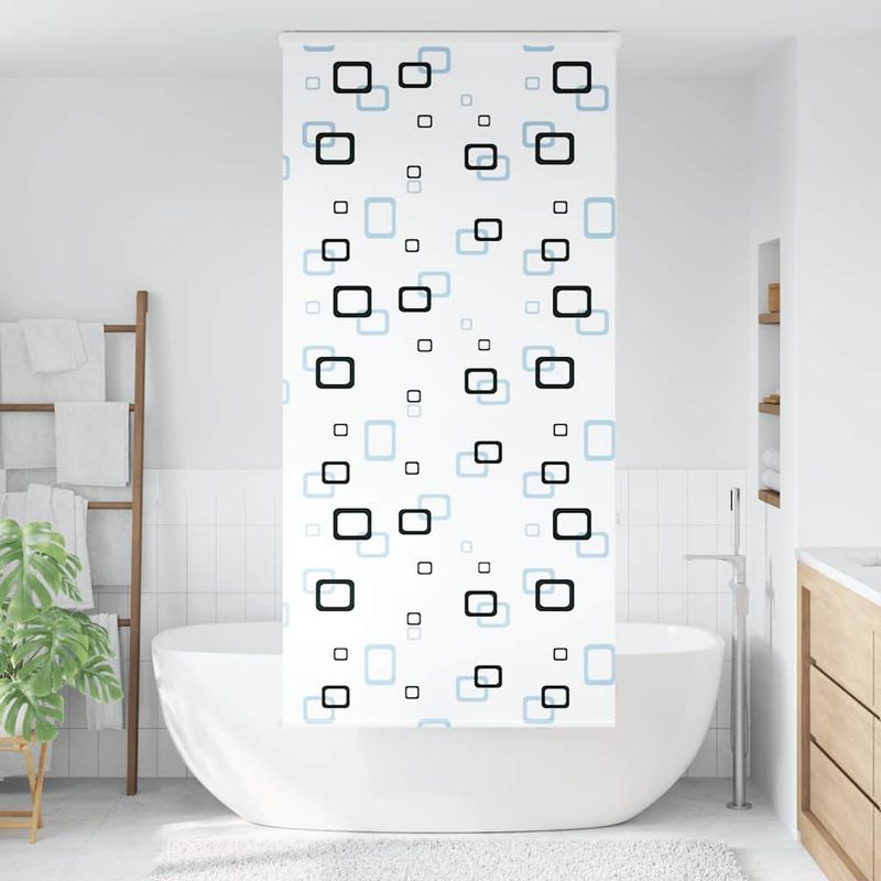 Casa si Gradina - Textile si covoare - Rulouri si jaluzele - Jaluza cu role de dus cu caseta 100x240 cm latime material 96cm, cu bule - Infinity.ro