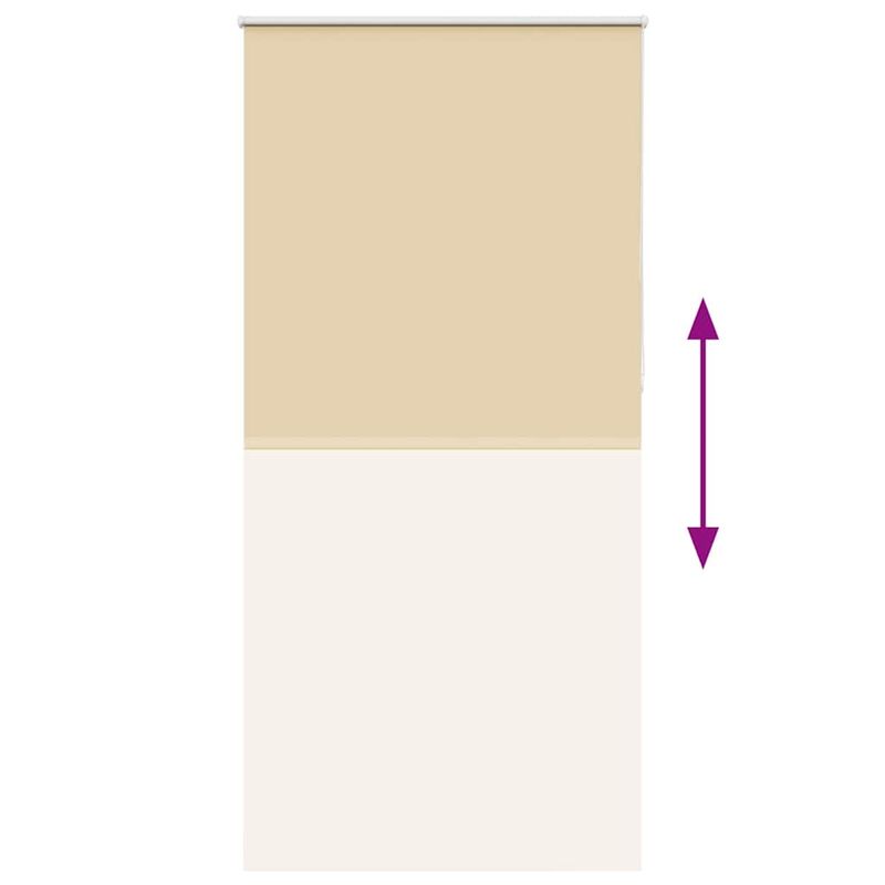 Casa si Gradina - Textile si covoare - Rulouri si jaluzele - Jaluza cu role opace bej 115x230 cm Latime material 110,7 cm - Infinity.ro