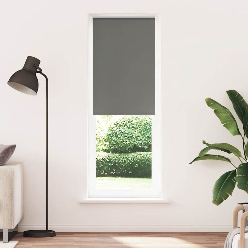 Casa si Gradina - Textile si covoare - Rulouri si jaluzele - Jaluza cu role opace gri 75x230 cm latime material 70,7 cm - Infinity.ro