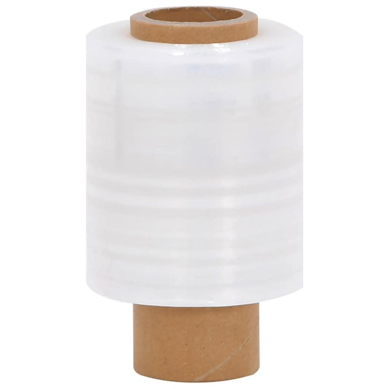 Carti si Birotica - Birotica - Articole ambalare - Film extensibil cu maner 10 buc Transparente 23 µm 10 cm x150 m - Infinity.ro