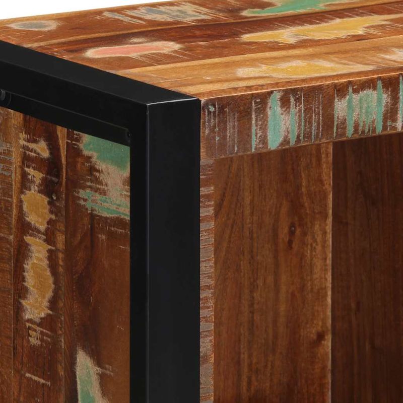 Casa si Gradina - Mobilier - Seturi de mobilier - Seturi baie - Dulap de baie, 40x30x90 cm, lemn masiv reciclat - Infinity.ro