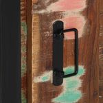 Casa si Gradina - Mobilier - Seturi de mobilier - Seturi baie - Dulap de baie, 40x30x90 cm, lemn masiv reciclat - Infinity.ro