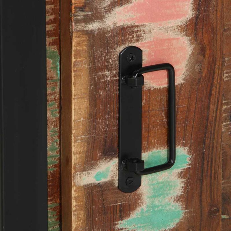 Casa si Gradina - Mobilier - Seturi de mobilier - Seturi baie - Dulap de baie, 40x30x90 cm, lemn masiv reciclat - Infinity.ro