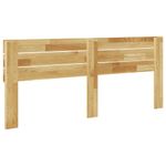 Casa si Gradina - Mobilier - Paturi si accesorii - Accesorii paturi - Tablie de pat 200 cm lemn masiv de stejar - Infinity.ro