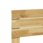 Casa si Gradina - Mobilier - Paturi si accesorii - Accesorii paturi - Tablie de pat 200 cm lemn masiv de stejar - Infinity.ro