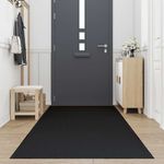 Casa si Gradina - Textile si covoare - Covoare - Covorase intrare - Pres negru 115x300 cm - Infinity.ro