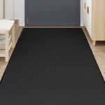 Casa si Gradina - Textile si covoare - Covoare - Covorase intrare - Pres negru 115x300 cm - Infinity.ro