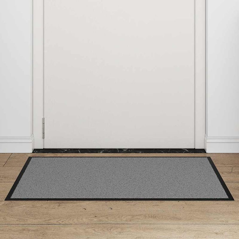 Casa si Gradina - Textile si covoare - Covoare - Covorase intrare - Pres gri 60x90 cm - Infinity.ro