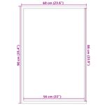 Casa si Gradina - Textile si covoare - Covoare - Covorase intrare - Pres gri 60x90 cm - Infinity.ro