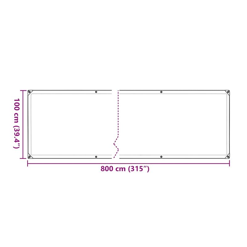 Casa si Gradina - Gradinarit si plante - Plante si ghivece - Accesorii ghivece si jardiniere - Capac pentru plante cu ochiuri 1x8 m polietilena - Infinity.ro