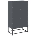 Casa si Gradina - Mobilier - Comode si corpuri - Corpuri bucatarie - Dulap inalt, antracit, 68x39x123 cm, otel - Infinity.ro