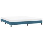 Casa si Gradina - Mobilier - Paturi si accesorii - Paturi - Cadru de pat fara saltea Albastru inchis 180x220 cm catifea - Infinity.ro