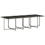 Casa si Gradina - Gradina si terasa - Mobilier exterior - Seturi mobila gradina - Set mobilier de gradina cu perne, 15 piese, gri, poliratan - Infinity.ro