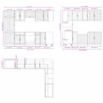 Casa si Gradina - Mobilier - Comode si corpuri - Corpuri bucatarie - Set dulapuri de bucatarie 14 piese „Lucca” gri beton Lemn - Infinity.ro