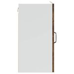 Casa si Gradina - Mobilier - Comode si corpuri - Corpuri bucatarie - Dulap de bucatarie "Lucca" din lemn de stejar afumat, model 1x dulap de perete (1 ușă), mărime 40x31x60 cm - Infinity.ro