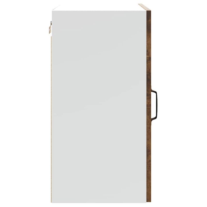Casa si Gradina - Mobilier - Comode si corpuri - Corpuri bucatarie - Dulap de bucatarie "Lucca" din lemn de stejar afumat, model 1x dulap de perete (1 ușă), mărime 40x31x60 cm - Infinity.ro
