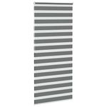 Casa si Gradina - Textile si covoare - Rulouri si jaluzele - Jaluzea tip zebra gri inchis latime tesatura 100,9 cm poliester, mărime 105x200 cm - Infinity.ro