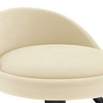 Casa si Gradina - Mobilier - Scaune si fotolii - Scaune - Scaun de bar, crem, catifea - Infinity.ro