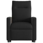 Ingrijire personala si Cosmetice - Sanatate si wellness - Articole wellness - Fotolii de masaj - Fotoliu rabatabil de masaj, cu ridicare, negru, material textil - Infinity.ro