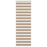 Casa si Gradina - Textile si covoare - Rulouri si jaluzele - Jaluzea tip zebra 70x230 cm latime tesatura 65,9 cm poliester, sand brown - Infinity.ro