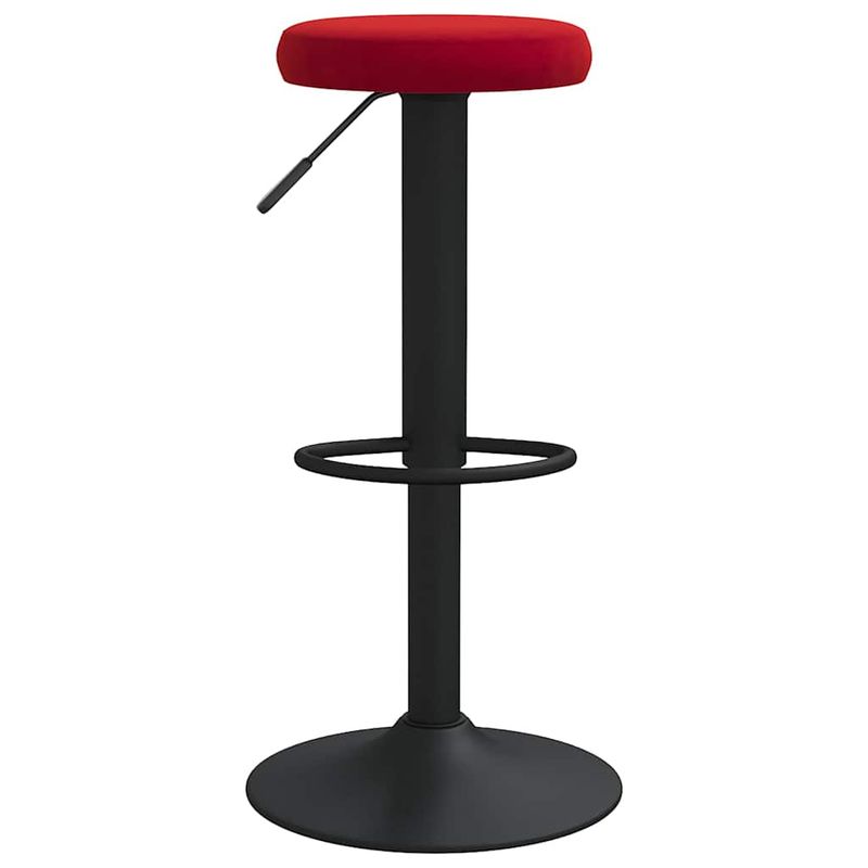 Casa si Gradina - Mobilier - Scaune si fotolii - Scaune - Scaune de bar, 2 buc., rosu vin, catifea - Infinity.ro