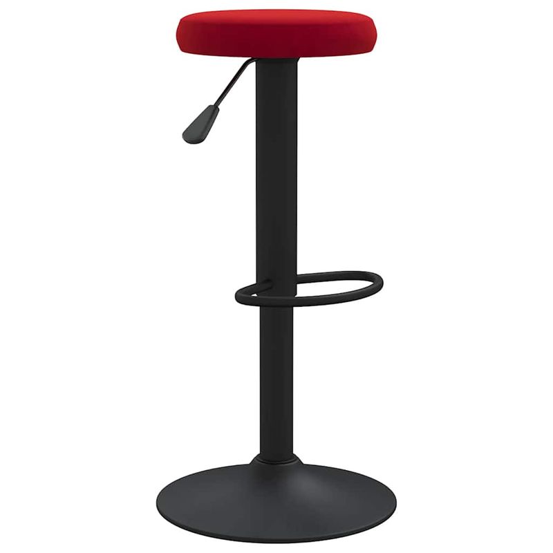 Casa si Gradina - Mobilier - Scaune si fotolii - Scaune - Scaune de bar, 2 buc., rosu vin, catifea - Infinity.ro