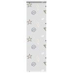 Casa si Gradina - Textile si covoare - Rulouri si jaluzele - Jaluza cu role de dus cu caseta 80x240 cm latime material 76 cm, stea de mare - Infinity.ro