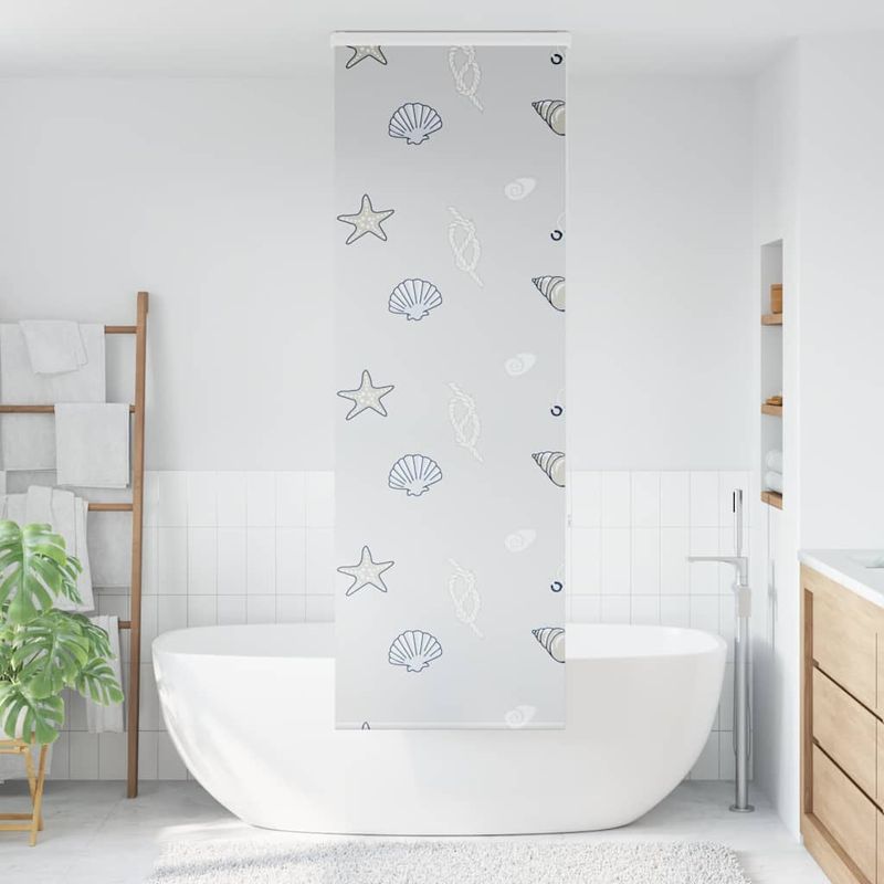 Casa si Gradina - Textile si covoare - Rulouri si jaluzele - Jaluza cu role de dus cu caseta 80x240 cm latime material 76 cm, stea de mare - Infinity.ro