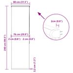 Casa si Gradina - Textile si covoare - Rulouri si jaluzele - Jaluza cu role de dus cu caseta 80x240 cm latime material 76 cm, stea de mare - Infinity.ro