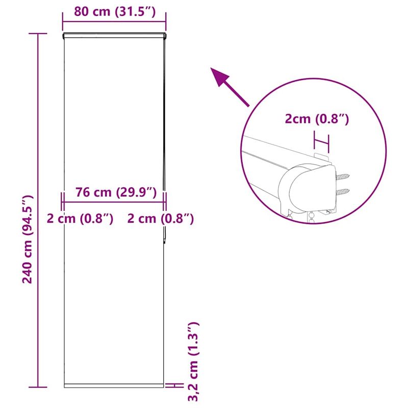 Casa si Gradina - Textile si covoare - Rulouri si jaluzele - Jaluza cu role de dus cu caseta 80x240 cm latime material 76 cm, stea de mare - Infinity.ro