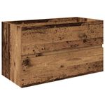 Casa si Gradina - Mobilier - Seturi de mobilier - Seturi baie - Set mobilier de baie, 3 piese, lemn vechi, lemn prelucrat - Infinity.ro