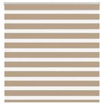 Casa si Gradina - Textile si covoare - Rulouri si jaluzele - Jaluzea tip zebra 145x100 cm latime tesatura 140,9 cm poliester, sand brown - Infinity.ro