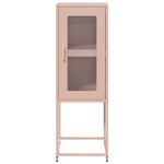 Casa si Gradina - Mobilier - Comode si corpuri - Comode - Dulap, roz, 36x39x107 cm, otel laminat la rece - Infinity.ro